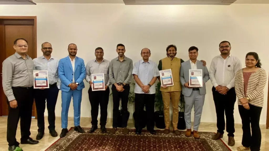 Top 4 finalists of DCM Shriram AgWater Challenge