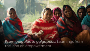Learnings from the land