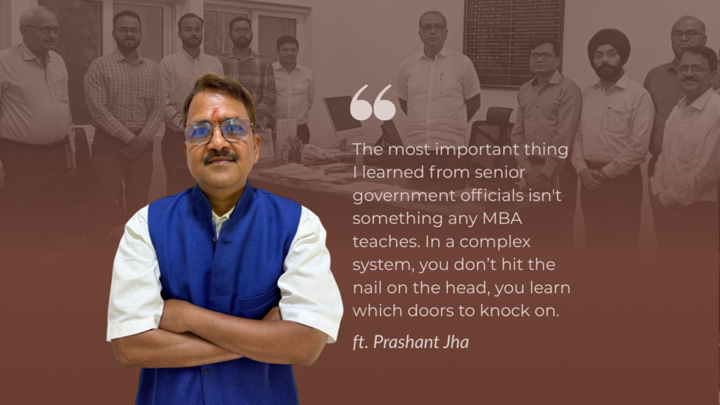 Prashant Jha IAF Jharkhand Fellow